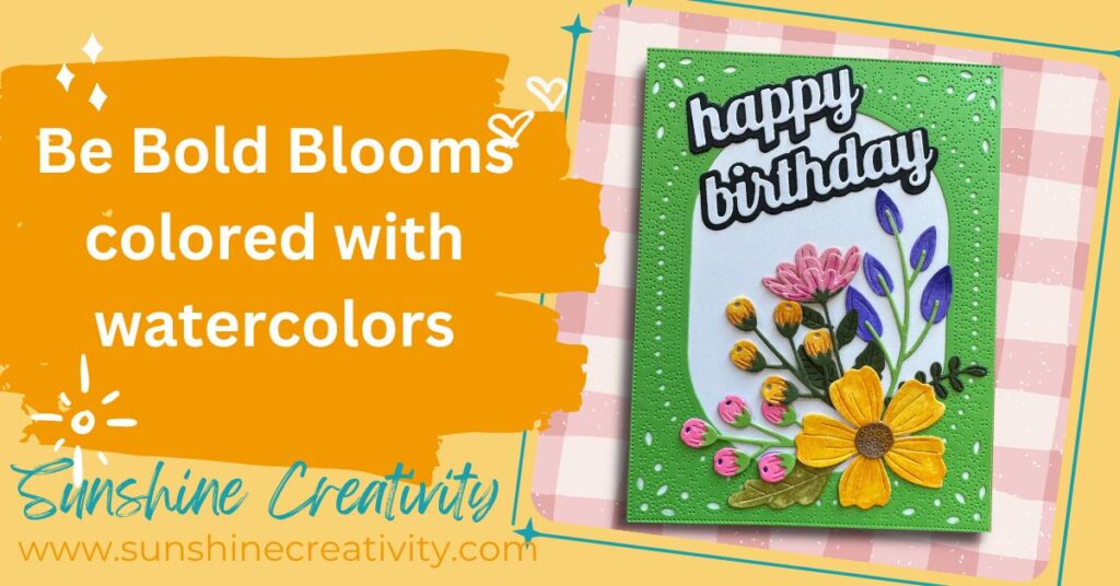 Be Bold Blooms to create two easy cards