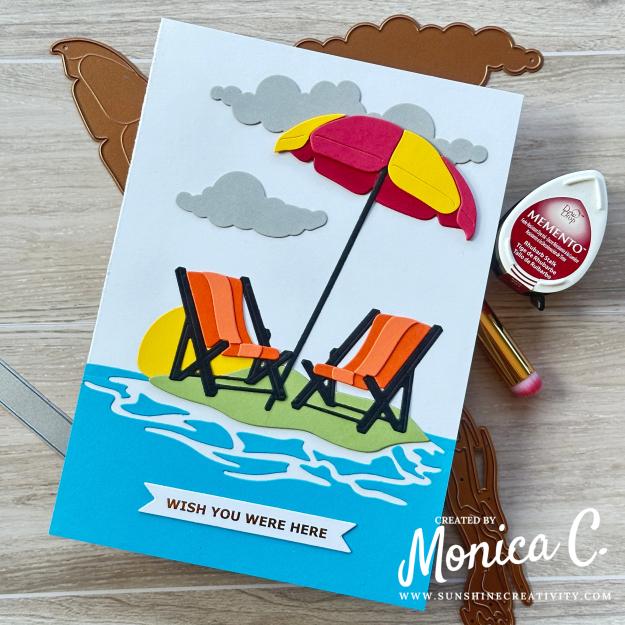 A Summertime Vacay island created with Color Catalog Palette #079