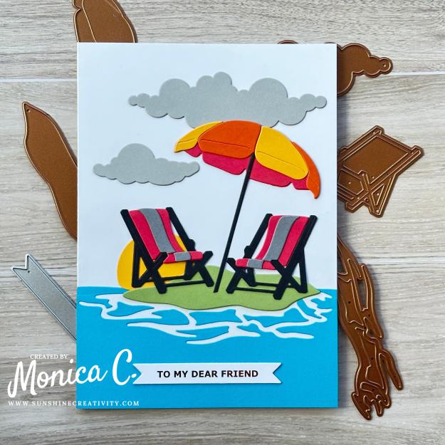 A Summertime Vacay island created with Color Catalog Palette #093