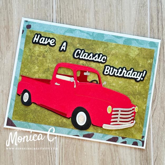 A bright red truck from the Classic Road Legends collection