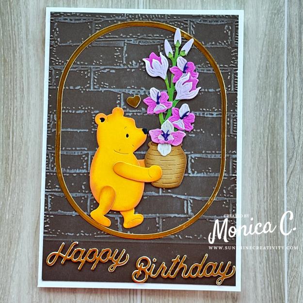 High cute alert with the Spellbinders Layered Gladiolus die set.