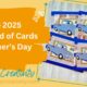 June 2025 Sheetload of Cards used for Father's Day