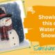 Painting a cute Watercolor Snowman in Procreate