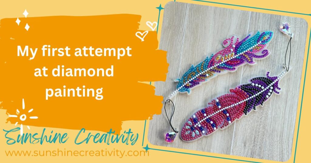 My first try at diamond painting