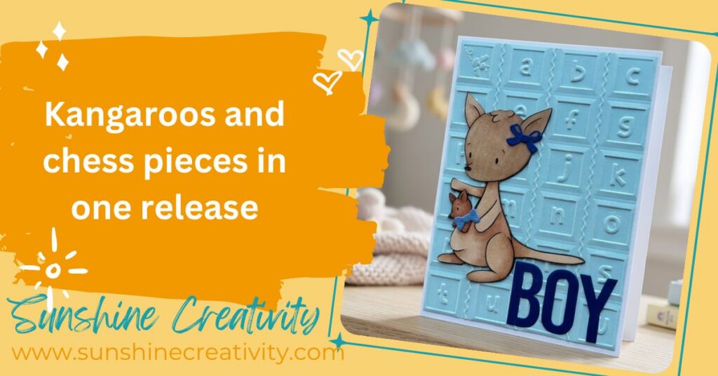 Four card ideas using the new release from Kinda Cute