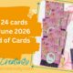 Using the June 2026 Sheetload of Cards