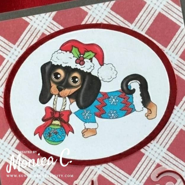 The cute digital image for my July 2026 Christmas [or not] Bingo Challenge DT project
