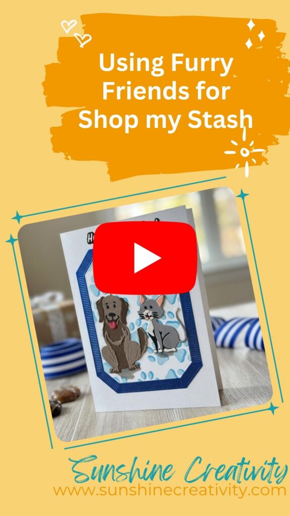 See my reel on Furry Friends found when Shopping my Stash