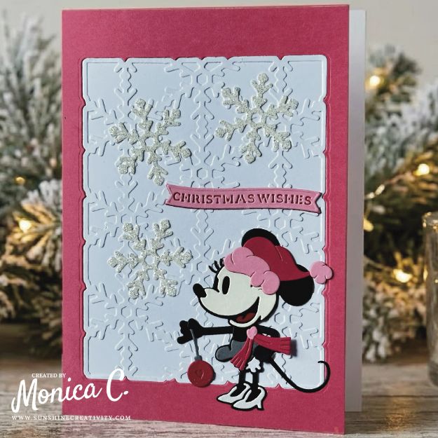 Using the Lisa Horton Snowflakes Background with Classic Mouse